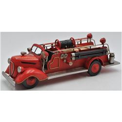 Vintage-style Handmade 1938 Ford Georgetown Fire Departent Firetruck Collectible Model