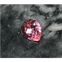 4ct Pear Cut Pink Russian Cubic Zirconia Diamond Simulant