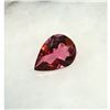 Image 1 : Natural Pink Pear Faceted Tourmaline Gemstone
