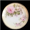 Image 1 : Royal Rudolstadt Prussia Rose Motif Plate