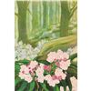 Image 1 : 1920's Laurel Color Lithograph Print