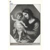 Image 2 : Vintage c1920â€™s Half-tone Print,#416 Madonna with the Child Jesus