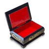 Image 3 : Virgin Mary & Young Jesus Wooden Icon Rosary, Trinket Box