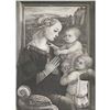 Image 1 : Vintage c1920â€™s Half-tone Print, #241 Madonna with the Child Jesus