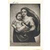 Image 2 : Vintage c1920â€™s half-tone print, #322B From Painting by Raphael