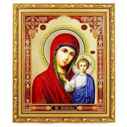Ukrainian Othodox Icon, Virgin Mary & Jesus