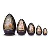 Image 1 : Handmade Russian Virgin Mary & Jesus Icons, Nesting Dolls