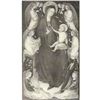Image 1 : Vintage c1920â€™s Half-tone Print, #220B Madonna and Child with Angels
