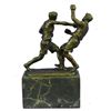 Image 1 : Two Boxers, Boxing Trophy Bronze Gym Sculpture