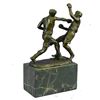 Image 3 : Two Boxers, Boxing Trophy Bronze Gym Sculpture