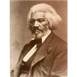 African American History, Frederick Douglas, Civil War Abolistionist Sepia Tone Photo Print