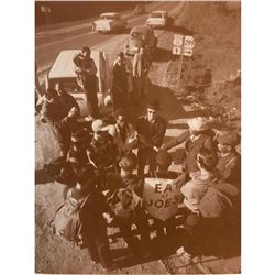 African American History, Freedom March 1963 Sepia Tone Photo Print