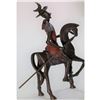 Image 1 : After Dali, Don Quixote Abstract Bronze Sculpture