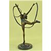 Image 2 : Limited Edition Bronze Gymnast Dancer Sculpture