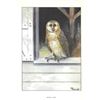 Image 2 : 1920's Barn Owl Color Lithograph Print