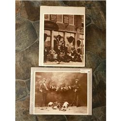 Hunt Club, Quail Hunters, Buffalo Sepia Tone Photo Prints
