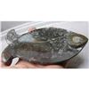 Image 1 : Prehistoric Artifact, Ammonite Snail Fossil, Fish Tray Carving