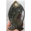 Image 2 : Prehistoric Artifact, Ammonite Snail Fossil, Fish Tray Carving