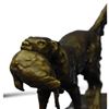 Image 4 : After Moignez, Hunting Dog & Quail Bronze Sculpture
