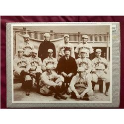 The New York Giants Baseball Team c.1900 Sepia Tone Photo Print