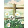 Image 1 : 1920's Daisy Color Lithograph Print