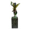 Image 3 : Little Fairy Bronze Bookend Sculpture
