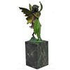 Image 5 : Little Fairy Bronze Bookend Sculpture