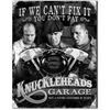Image 1 : Knuckleheads Garage, Three Stooges Metal Garage Pub Bar