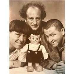The Three Stooges Sepia Tone Photo Print