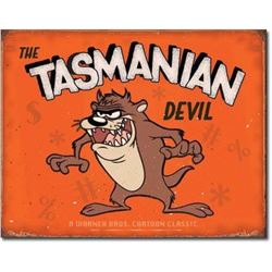 Tasmanian Devil Metal Pub Bar Sign