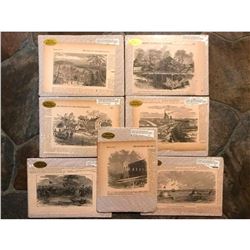 Group of 19thc Wood Engravings