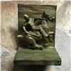 Image 5 : Equestrian Polo Player on Pony Metal Bookends