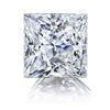 Image 1 : 4ct Princess Cut Russian Cubic Zirconia Diamond Simulant