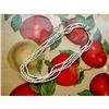 Image 2 : Vintage 4-Strands Freshwater Rice Pearls 19" Necklace