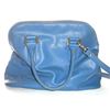 Image 1 : Designer Ivanka Trump Bright Blue Leather Handbag Purse