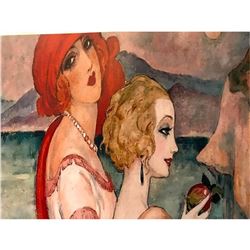 After Gerda Wegener, The Danish Girls Wife, Reproduction Digital Print