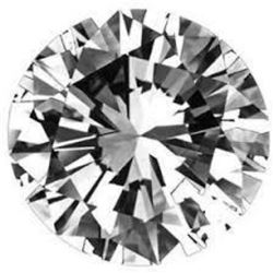 12ct Round Brilliant Cut Russian Cubic Zirconia Diamond Simulant