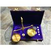 Image 1 : Vintage Brass Assayers Scale, Cased Kit