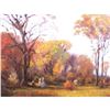 Image 2 : Early 20thc Signed Oil Painting, "Autumn" Bartholomew Sporer
