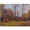 Image 8 : Early 20thc Signed Oil Painting, "Autumn" Bartholomew Sporer