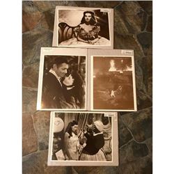 Group of Gone With The Wind Sepia Tone Photo Prints