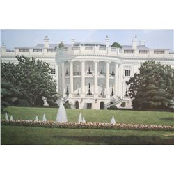 Signed & Numbered Limited Edition James Cromartie Print, The White House