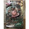 Image 2 : Original Mixed Media Painting, "Time Flies"
