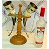 Image 2 : Vintage Mid-century Russian Dagestan Drinking Horn Set