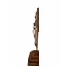 Image 3 : Antique French Hand Carved Walnut Cross Panel & Christ Crucifix