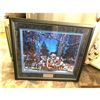 Image 2 : Limited Edition Framed Lithograph Print, Ranger Farewell by John Paul Strain, Civil War Scene