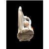 Image 3 : Late 19thc Victorian, German Conta Boheme,Child & Cat Fairing Trinket Box