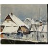 Image 3 : 20thc Russian School, Winter Landscape, Signed Oil Painting