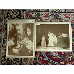 Art Nouveau Scenes, Pair of Modern Photo Prints