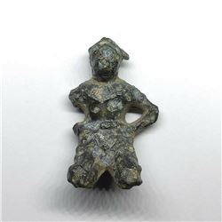 9th - 11th Century Viking Artifact, Russian Kiev Lead Figure, Man, Pendant